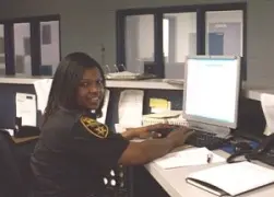 corrections officer at station
